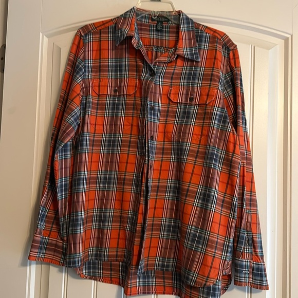 Lauren Jeans Company Plaid Button Down Shirt - Picture 1 of 12